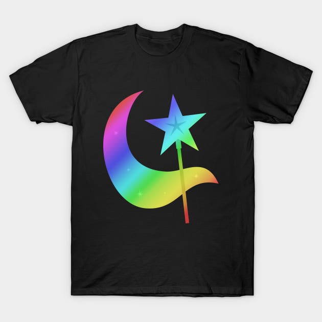 MLP - Cutie Mark Rainbow Special - Trixie T-Shirt by ariados4711